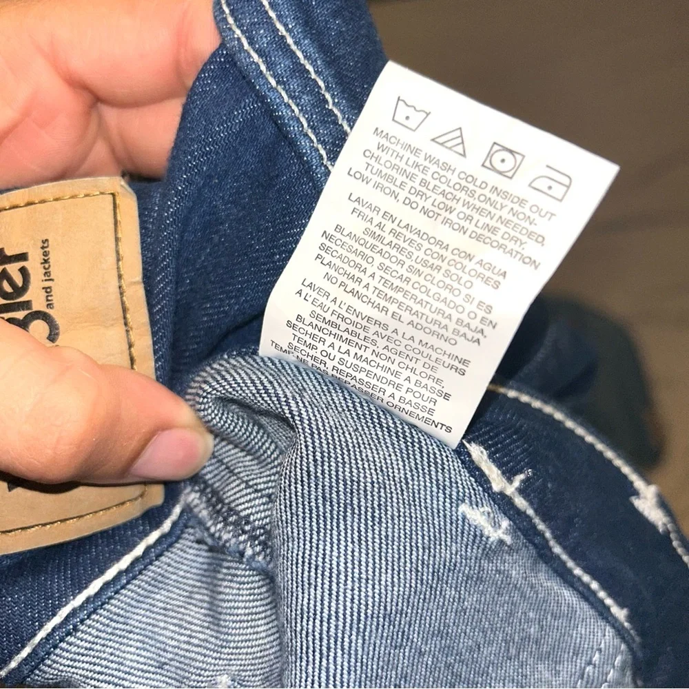 Wrangler western Y2K denim skirt - Picture 6 of 6